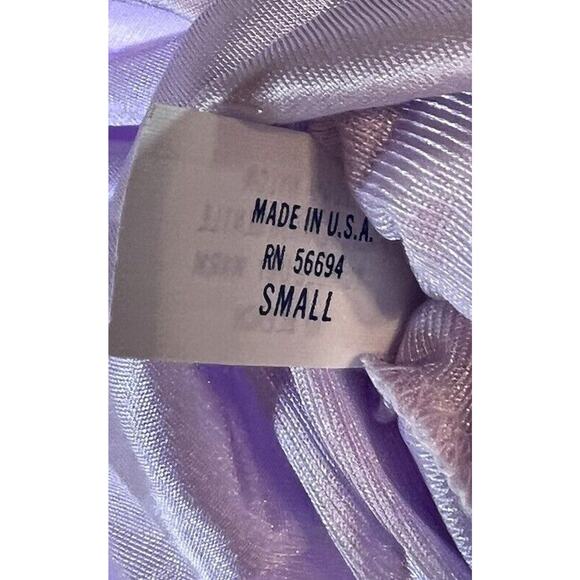 Vintage NWT Sabrina by Mervyns Small Nightgown Lavender Embroidered Trim - Picture 7 of 8